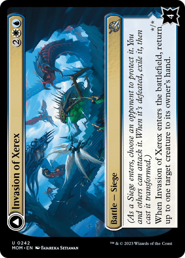 Invasion of Xerex // Vertex Paladin [March of the Machine] MTG Single Magic: The Gathering  | Multizone: Comics And Games