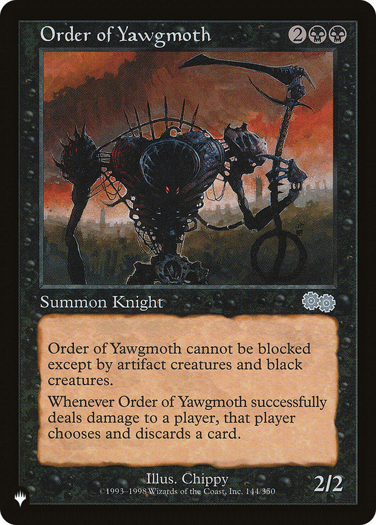 Order of Yawgmoth (USG) [The List] MTG Single Magic: The Gathering  | Multizone: Comics And Games
