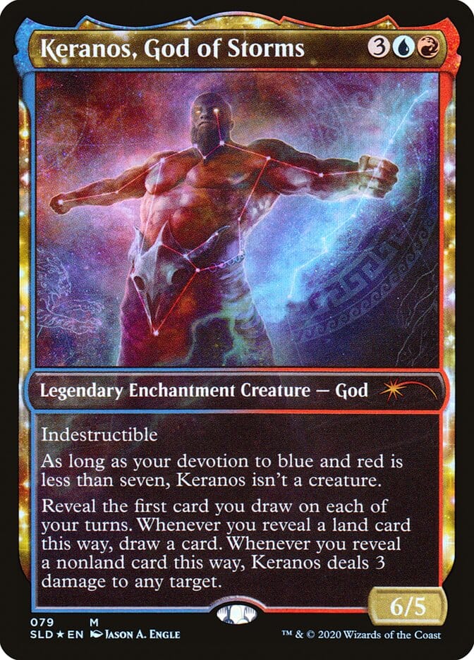 Keranos, God of Storms [Secret Lair Drop Series] MTG Single Magic: The Gathering  | Multizone: Comics And Games