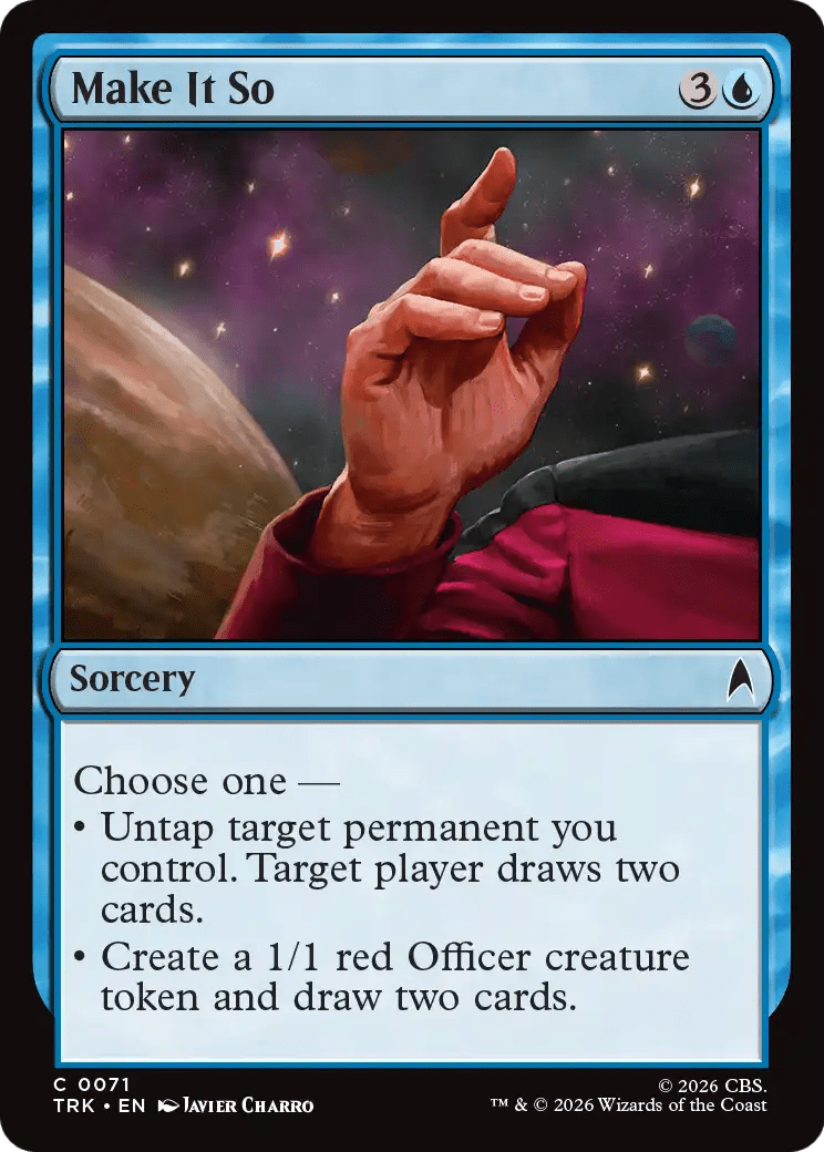 Make It So [Star Trek] MTG Single Magic: The Gathering  | Multizone: Comics And Games