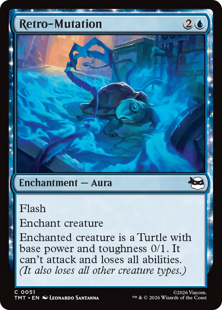 Retro-Mutation [Teenage Mutant Ninja Turtles] MTG Single Magic: The Gathering  | Multizone: Comics And Games