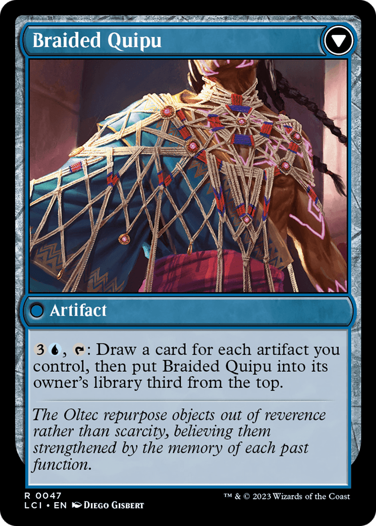 Braided Net // Braided Quipu [The Lost Caverns of Ixalan] MTG Single Magic: The Gathering  | Multizone: Comics And Games
