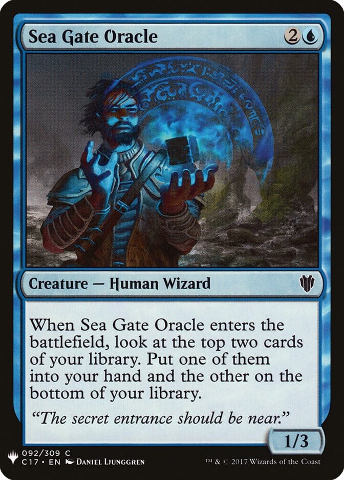 Sea Gate Oracle [Mystery Booster] MTG Single Magic: The Gathering  | Multizone: Comics And Games