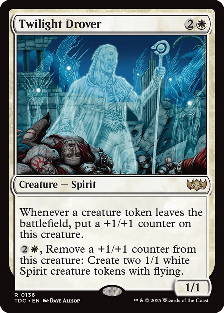 Twilight Drover [Tarkir: Dragonstorm Commander] MTG Single Magic: The Gathering  | Multizone: Comics And Games