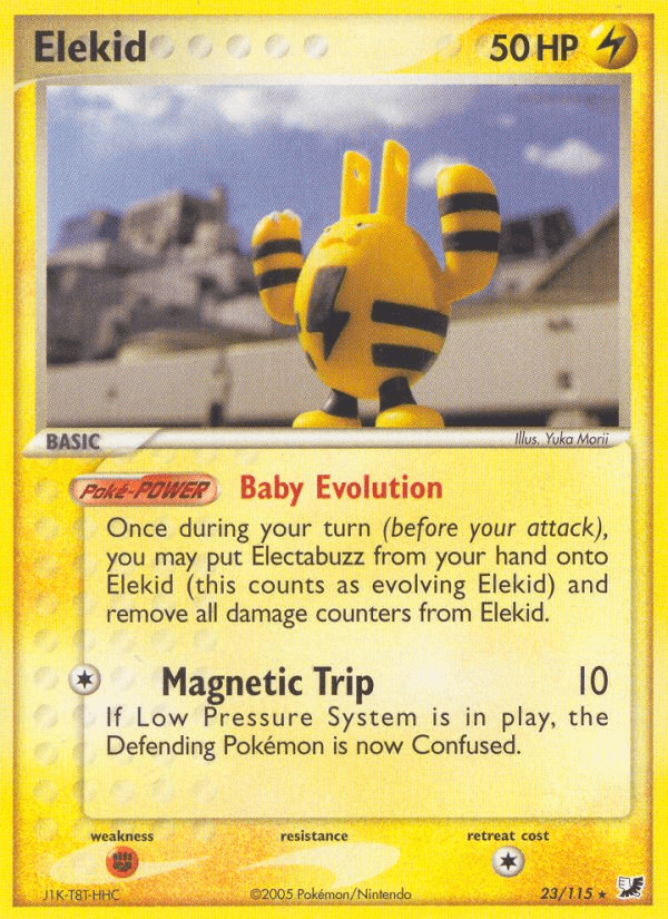 Elekid (23/115) [EX: Unseen Forces] Pokemon Single Pokémon  | Multizone: Comics And Games
