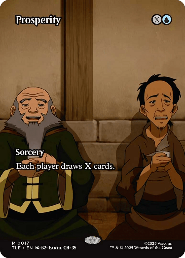Prosperity (Borderless) [Avatar: The Last Airbender: Eternal-Legal] MTG Single Magic: The Gathering  | Multizone: Comics And Games