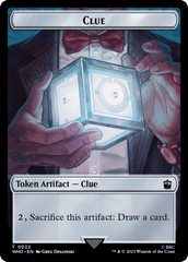 Fish // Clue (0022) Double-Sided Token [Doctor Who Tokens] MTG Single Magic: The Gathering  | Multizone: Comics And Games