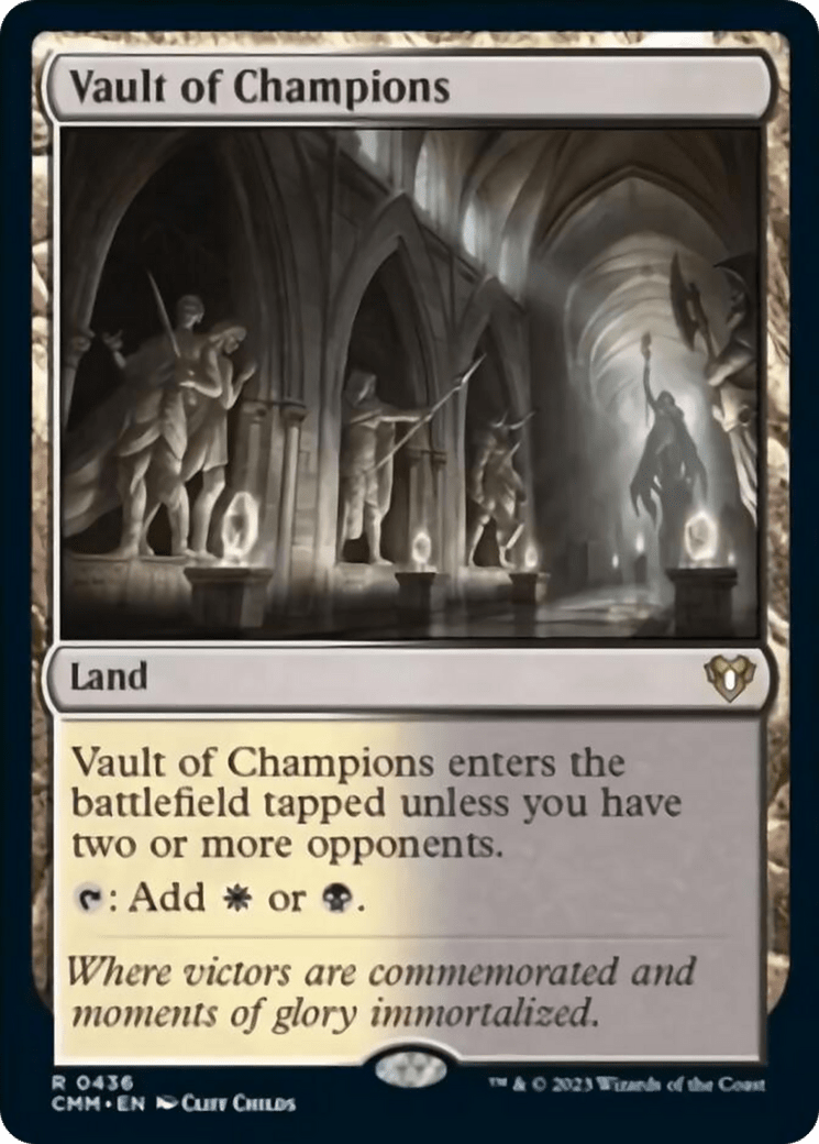 Vault of Champions [Commander Masters] MTG Single Magic: The Gathering  | Multizone: Comics And Games