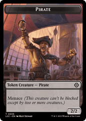 City's Blessing // Pirate (0005) Double-Sided Token [The Lost Caverns of Ixalan Commander Tokens] MTG Single Magic: The Gathering  | Multizone: Comics And Games
