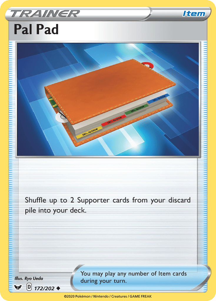 Pal Pad (172/202) [Sword & Shield: Base Set] Pokemon Single Pokémon  | Multizone: Comics And Games