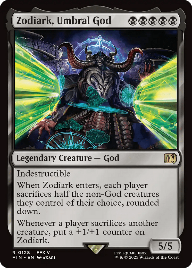 Zodiark, Umbral God [FINAL FANTASY] MTG Single Magic: The Gathering  | Multizone: Comics And Games