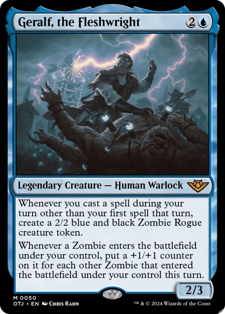 Geralf, the Fleshwright [Outlaws of Thunder Junction] MTG Single Magic: The Gathering  | Multizone: Comics And Games