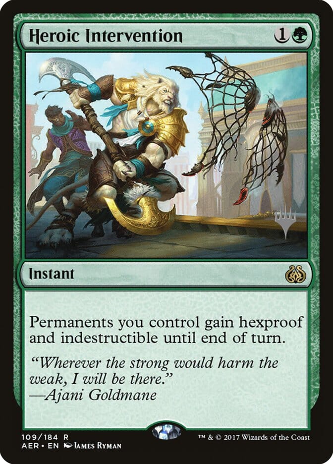 Heroic Intervention (Promo Pack) [Aether Revolt Promos] MTG Single Magic: The Gathering  | Multizone: Comics And Games