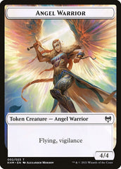 Elf Warrior // Angel Warrior Double-Sided Token [Kaldheim Tokens] MTG Single Magic: The Gathering  | Multizone: Comics And Games