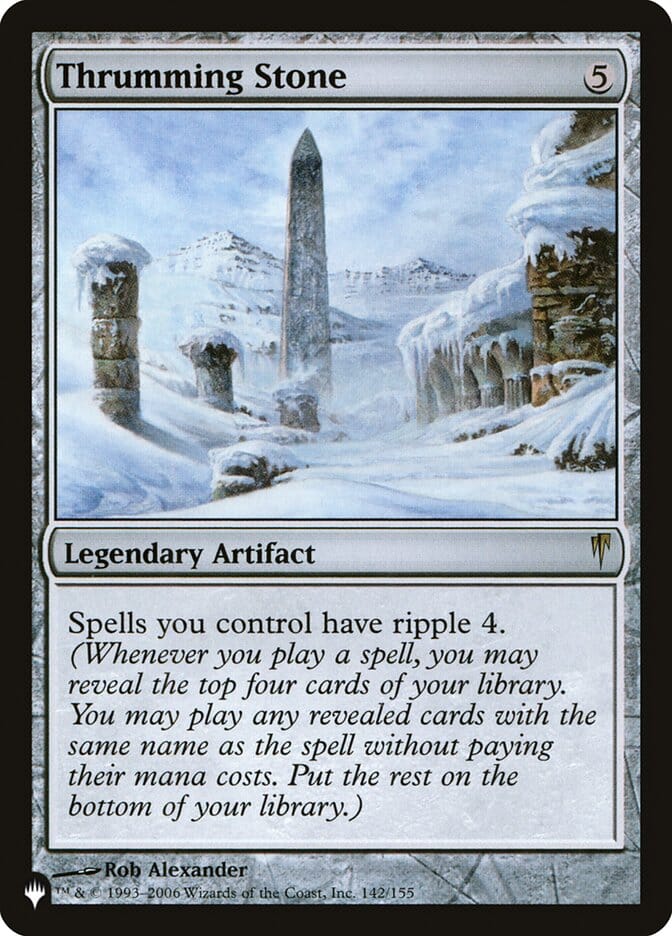 Thrumming Stone [The List] MTG Single Magic: The Gathering  | Multizone: Comics And Games