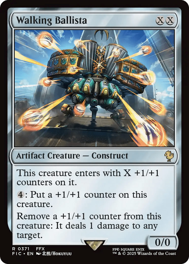 Walking Ballista [FINAL FANTASY Commander] MTG Single Magic: The Gathering  | Multizone: Comics And Games