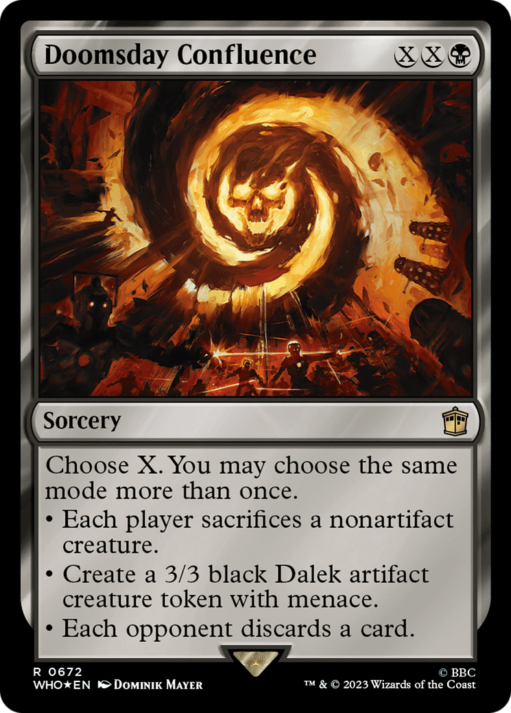Doomsday Confluence (Surge Foil) [Doctor Who] MTG Single Magic: The Gathering  | Multizone: Comics And Games