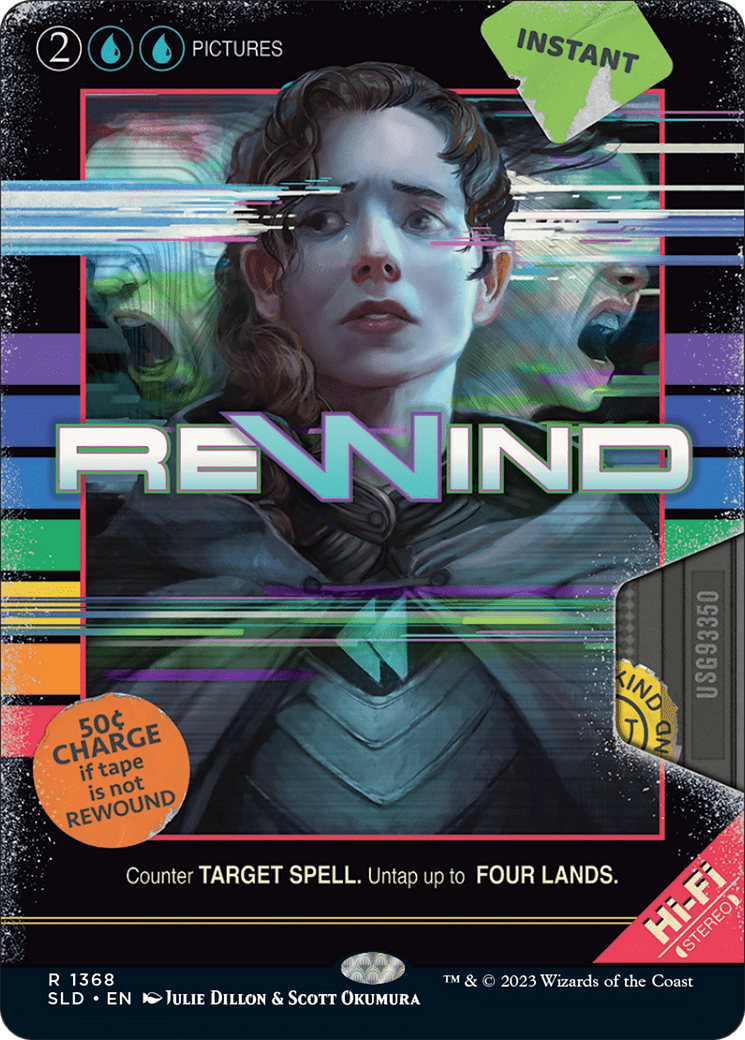 Rewind [Secret Lair Drop Series] MTG Single Magic: The Gathering  | Multizone: Comics And Games