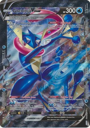 Greninja V-Union (Jumbo Card) [Sword & Shield: Black Star Promos] Pokemon Single Pokémon  | Multizone: Comics And Games