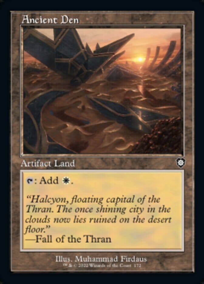 Ancient Den (Retro) [The Brothers' War Commander] MTG Single Magic: The Gathering  | Multizone: Comics And Games