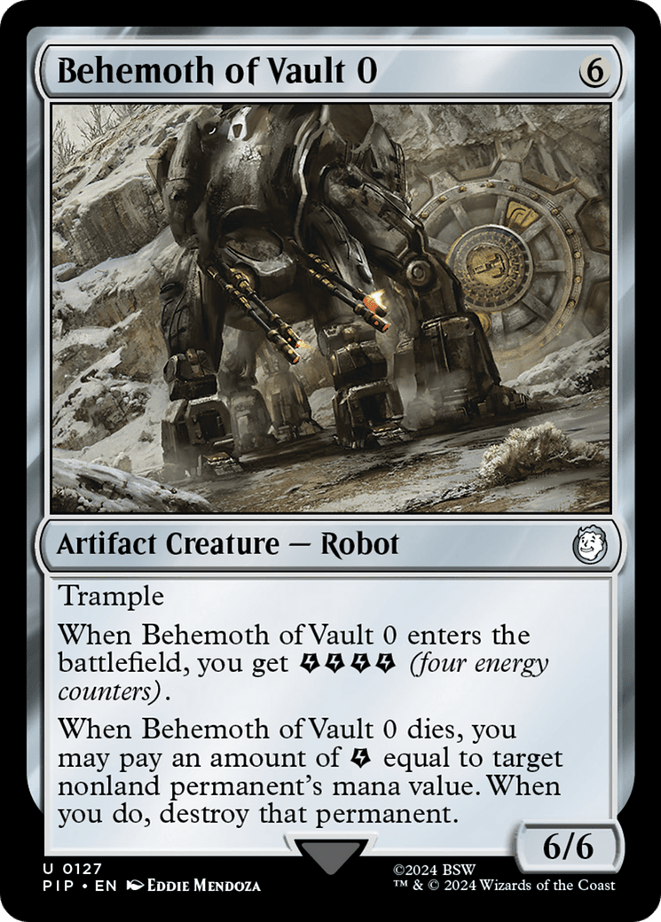 Behemoth of Vault 0 [Fallout] MTG Single Magic: The Gathering  | Multizone: Comics And Games