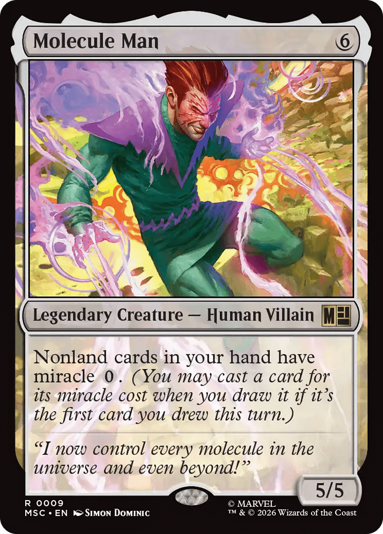 Molecule Man [Marvel Super Heroes Commander] | Multizone: Comics And Games