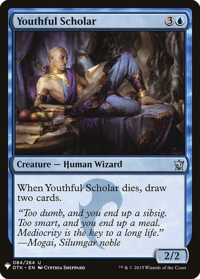 Youthful Scholar [Mystery Booster] MTG Single Magic: The Gathering  | Multizone: Comics And Games