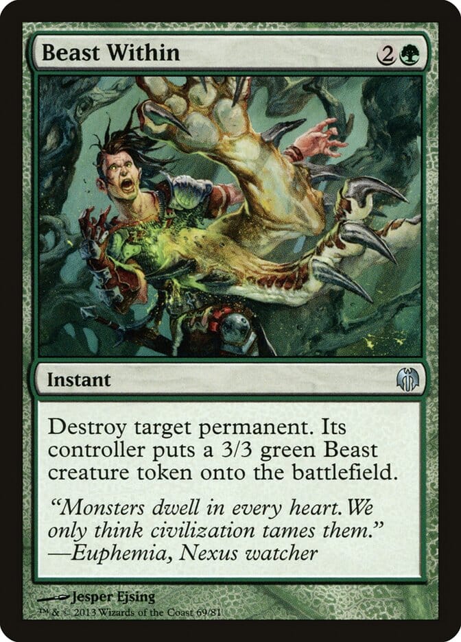 Beast Within [Duel Decks: Heroes vs. Monsters] MTG Single Magic: The Gathering  | Multizone: Comics And Games