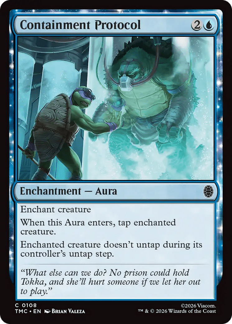 Containment Protocol [Teenage Mutant Ninja Turtles Commander] MTG Single Magic: The Gathering  | Multizone: Comics And Games