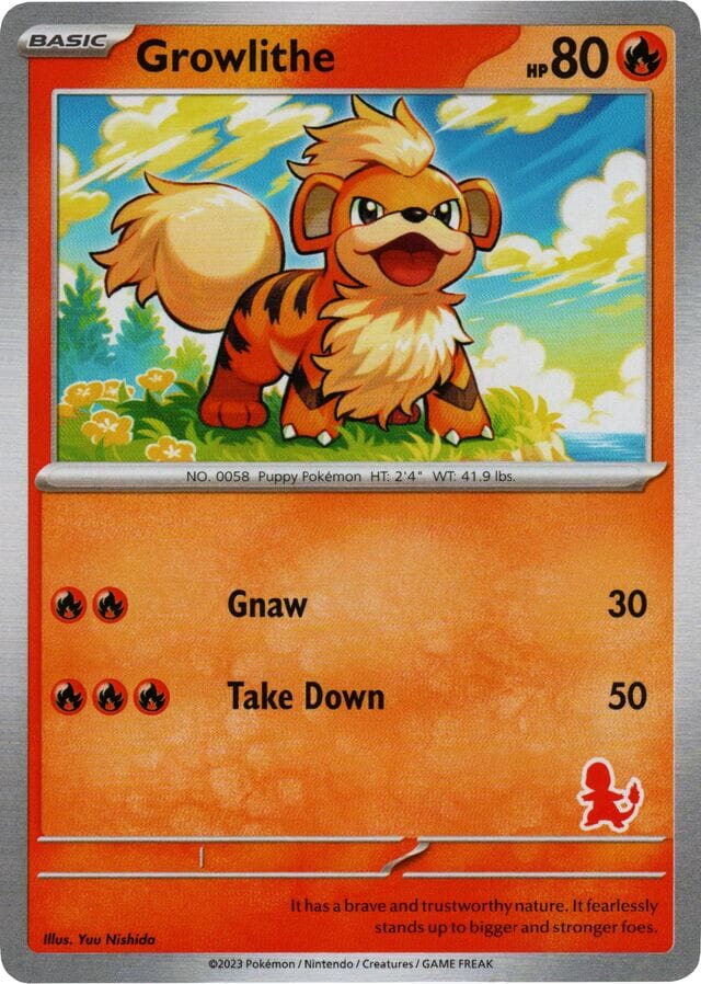 Growlithe [My First Battle] Pokemon Single Pokémon  | Multizone: Comics And Games