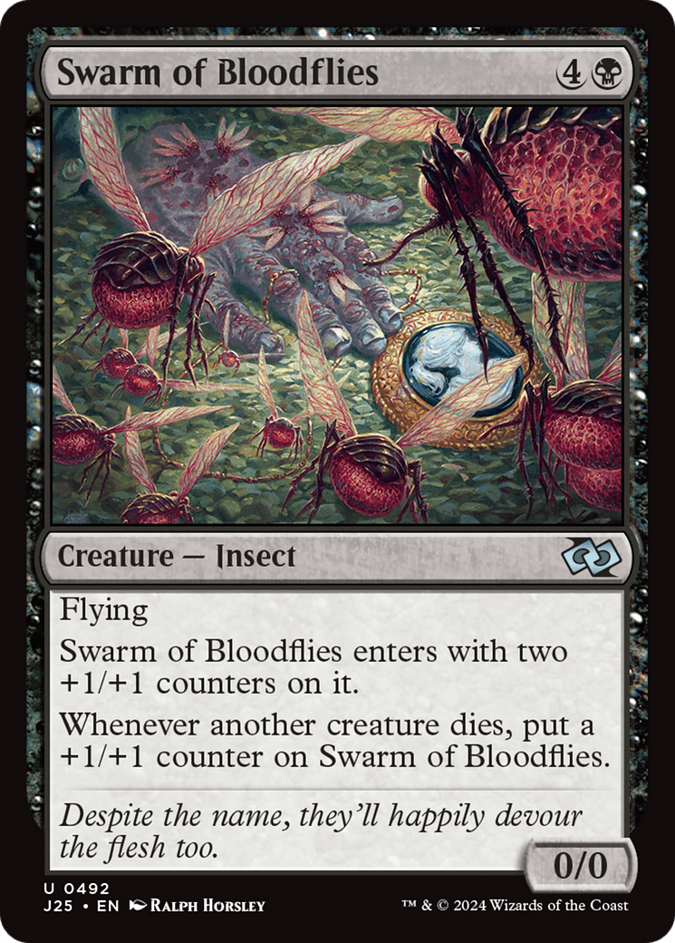 Swarm of Bloodflies [Foundations Jumpstart] MTG Single Magic: The Gathering  | Multizone: Comics And Games