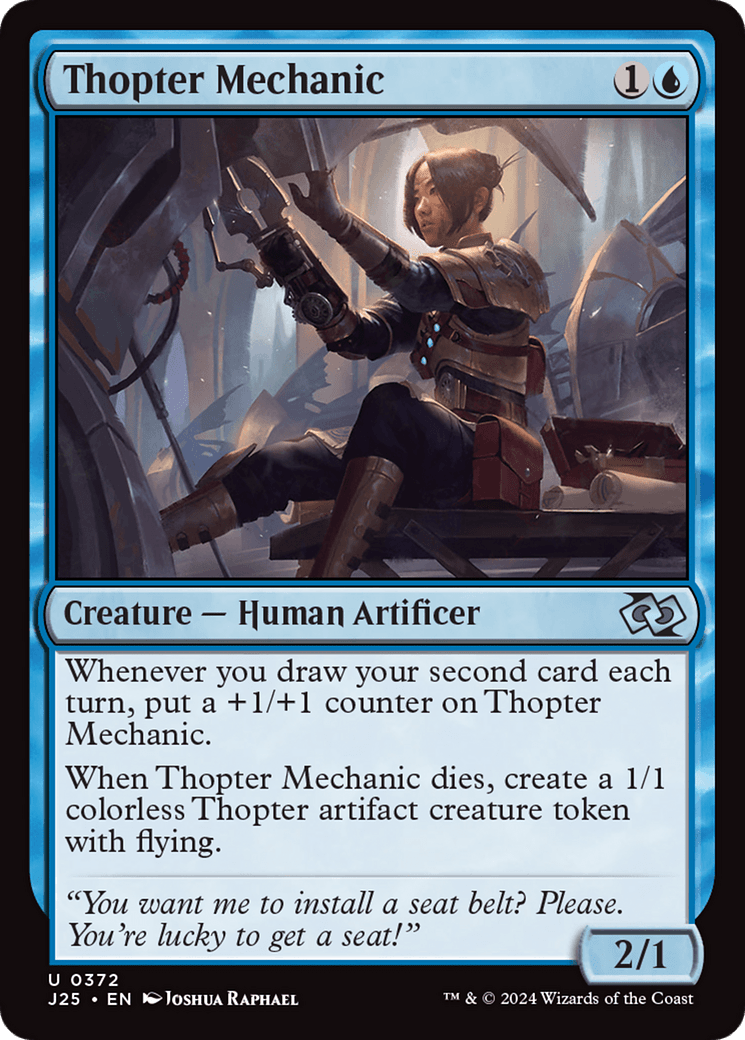 Thopter Mechanic [Foundations Jumpstart] MTG Single Magic: The Gathering  | Multizone: Comics And Games