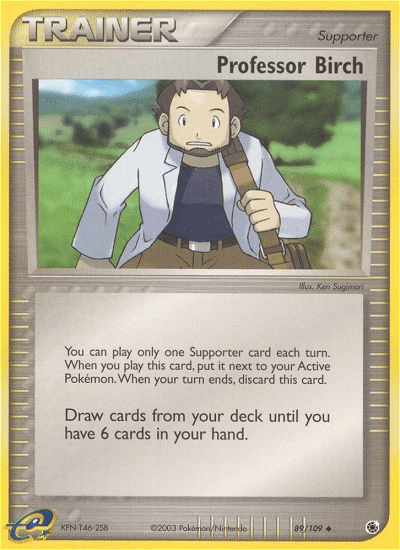 Professor Birch (89/109) [EX: Ruby & Sapphire] Pokemon Single Pokémon  | Multizone: Comics And Games