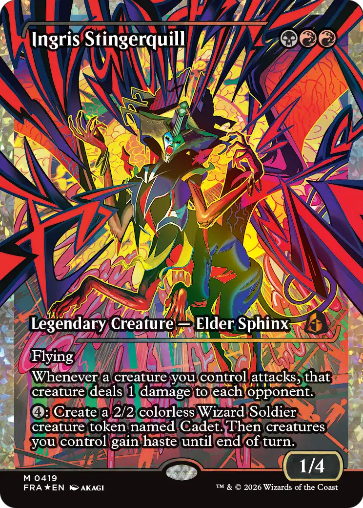 Ingris Stingerquill (Showcase) (Fracture Foil) (0419) [Reality Fracture] | Multizone: Comics And Games