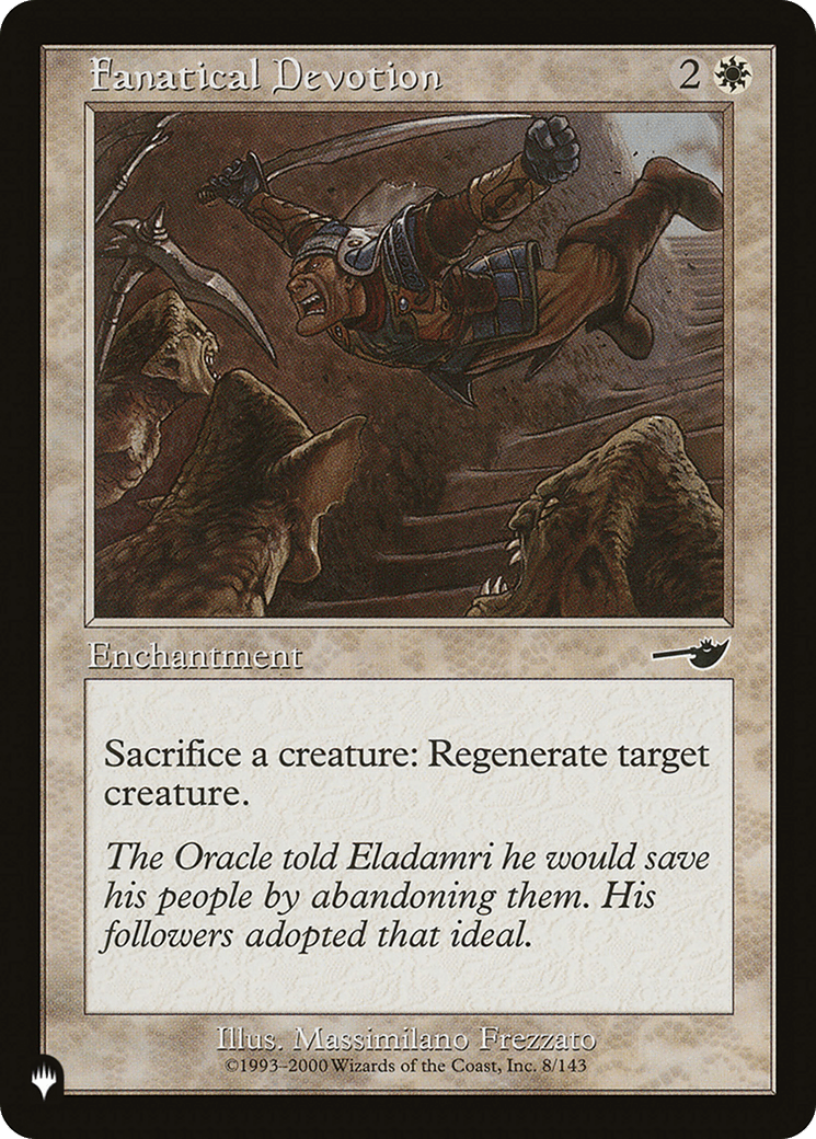 Fanatical Devotion [The List] MTG Single Magic: The Gathering  | Multizone: Comics And Games