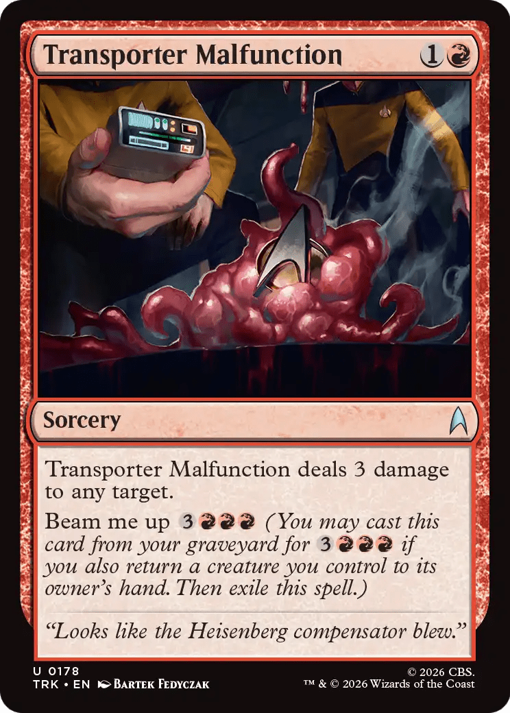 Transporter Malfunction [Star Trek] MTG Single Magic: The Gathering  | Multizone: Comics And Games