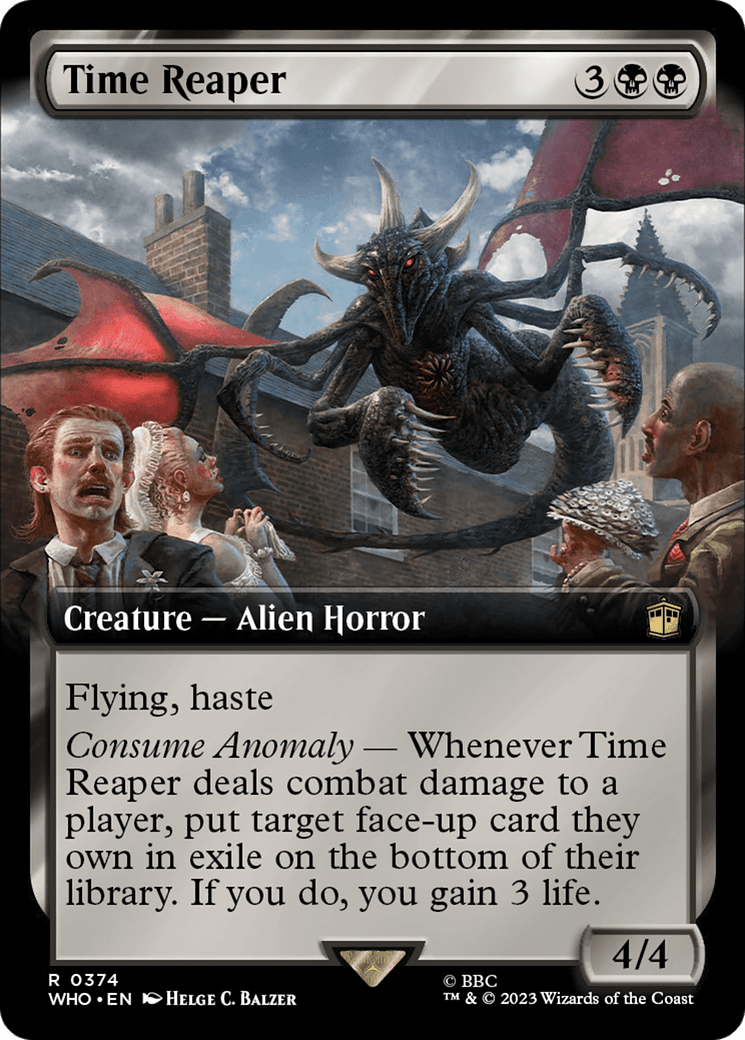 Time Reaper (Extended Art) [Doctor Who] MTG Single Magic: The Gathering  | Multizone: Comics And Games