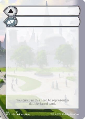 Helper Card (6/9) [Strixhaven: School of Mages Tokens] MTG Single Magic: The Gathering  | Multizone: Comics And Games