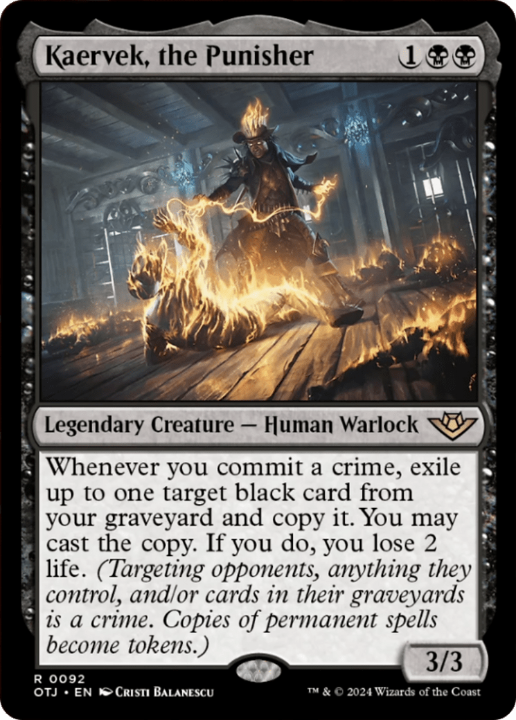 Kaervek, the Punisher [Outlaws of Thunder Junction] MTG Single Magic: The Gathering  | Multizone: Comics And Games