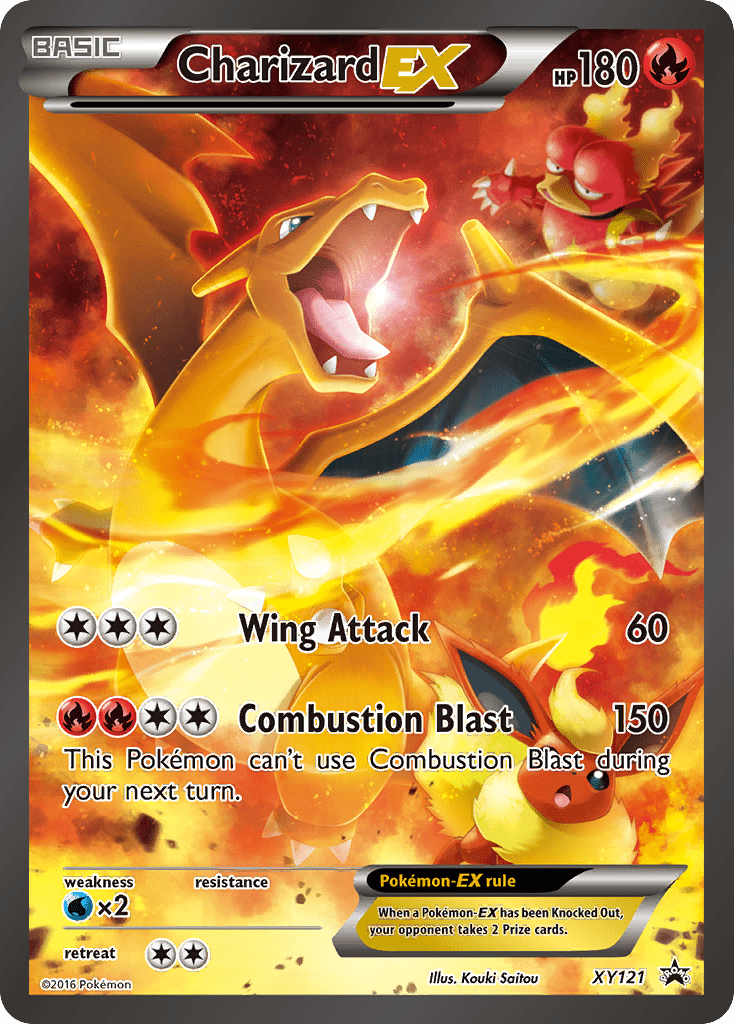 Charizard EX (XY121) [XY: Black Star Promos] Pokemon Single Pokémon  | Multizone: Comics And Games