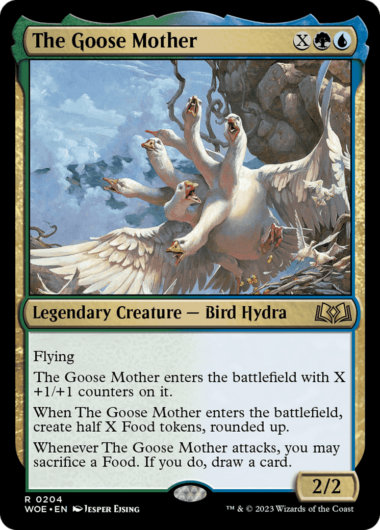The Goose Mother [Wilds of Eldraine] MTG Single Magic: The Gathering  | Multizone: Comics And Games