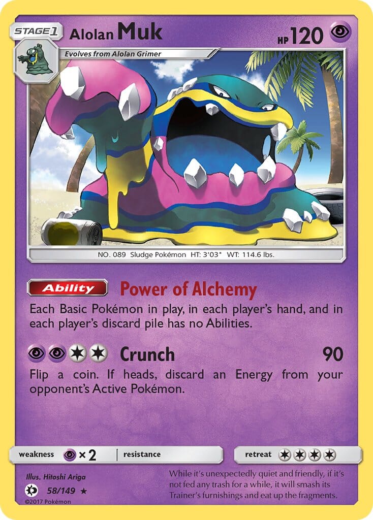 Alolan Muk (58/149) (Cosmos Holo) (Blister Exclusive) [Sun & Moon: Base Set] Pokemon Single Pokémon  | Multizone: Comics And Games