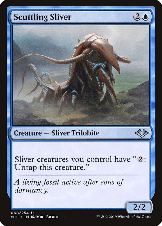 Scuttling Sliver [Modern Horizons] MTG Single Magic: The Gathering  | Multizone: Comics And Games