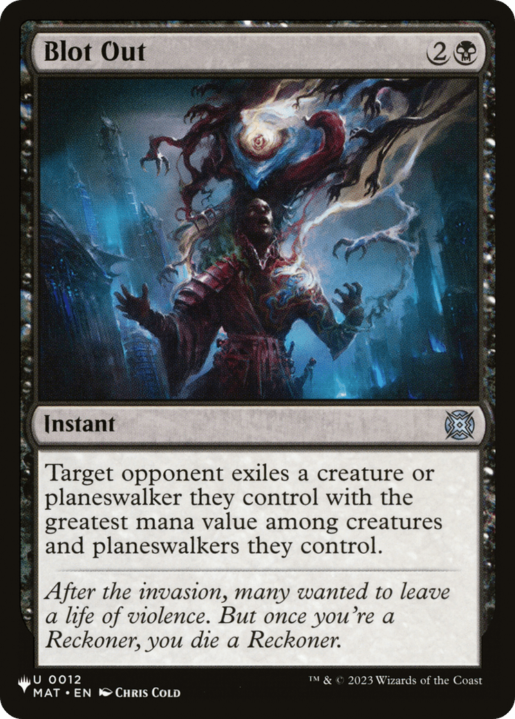 Blot Out [The List] MTG Single Magic: The Gathering  | Multizone: Comics And Games