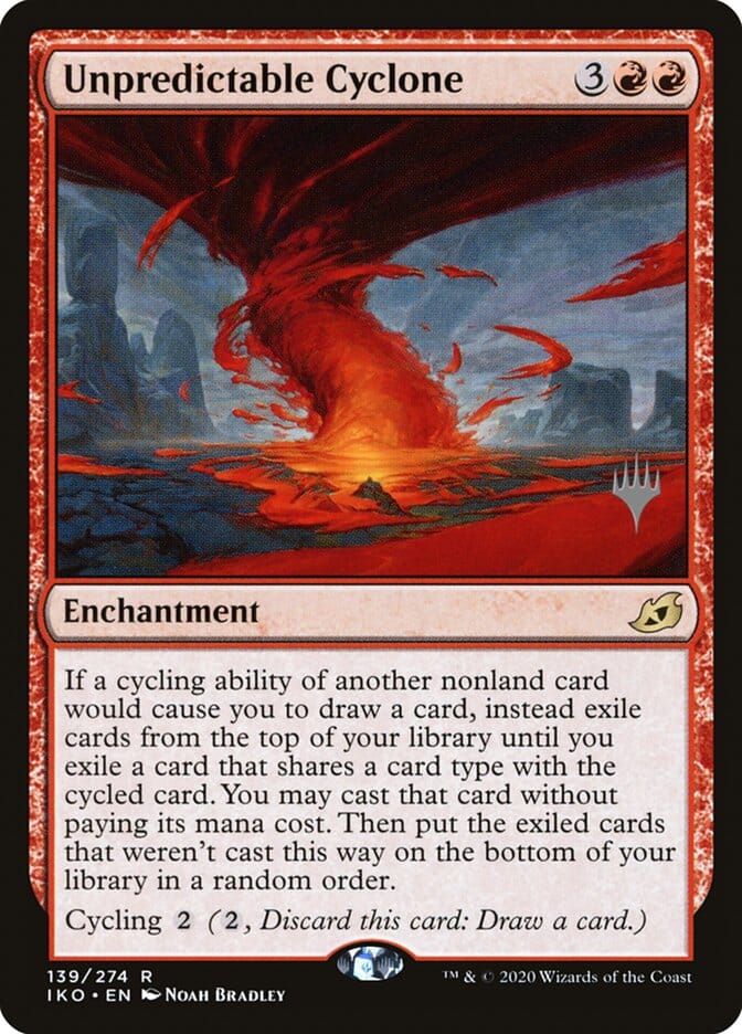 Unpredictable Cyclone (Promo Pack) [Ikoria: Lair of Behemoths Promos] MTG Single Magic: The Gathering  | Multizone: Comics And Games