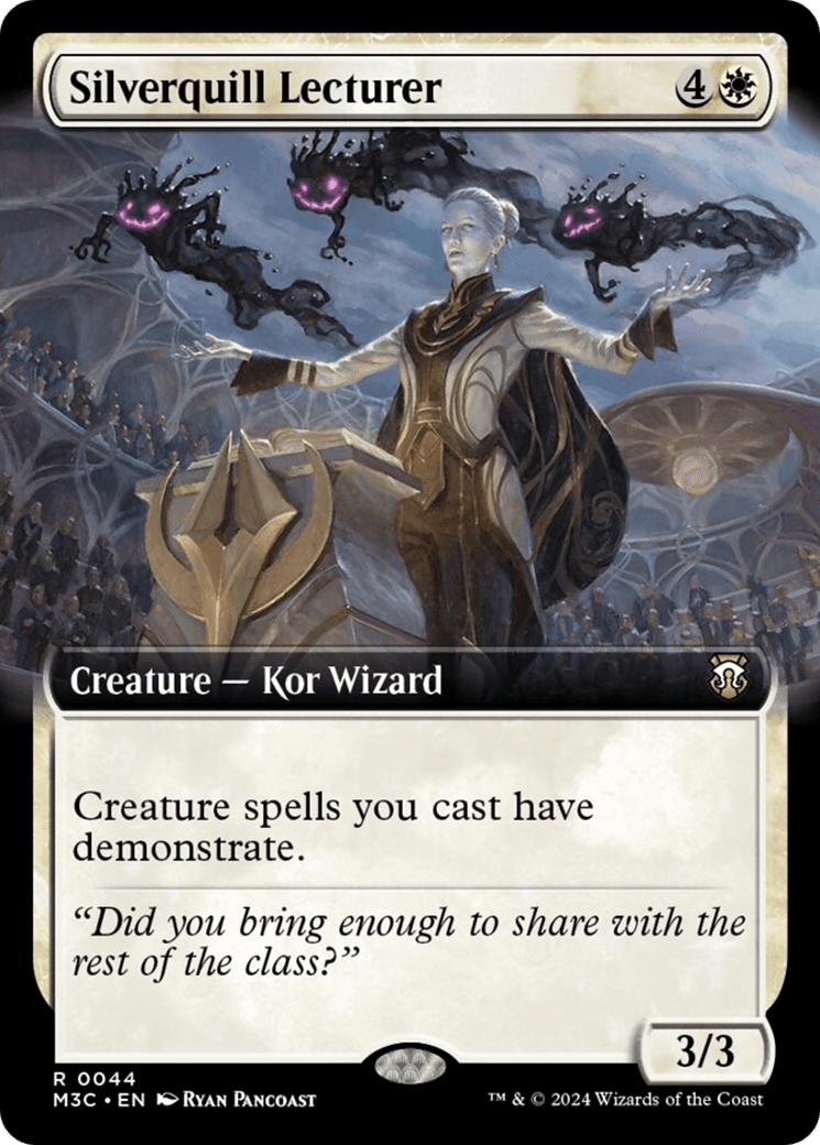 Silverquill Lecturer (Extended Art) [Modern Horizons 3 Commander] MTG Single Magic: The Gathering  | Multizone: Comics And Games