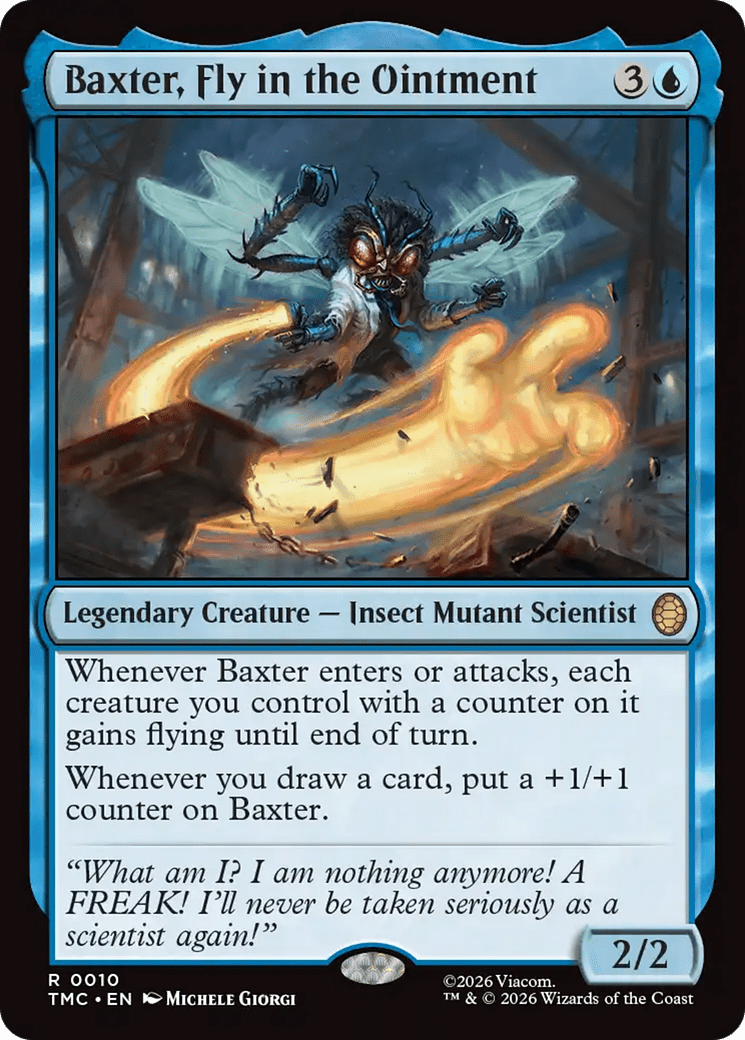 Baxter, Fly in the Ointment [Teenage Mutant Ninja Turtles Commander] MTG Single Magic: The Gathering  | Multizone: Comics And Games