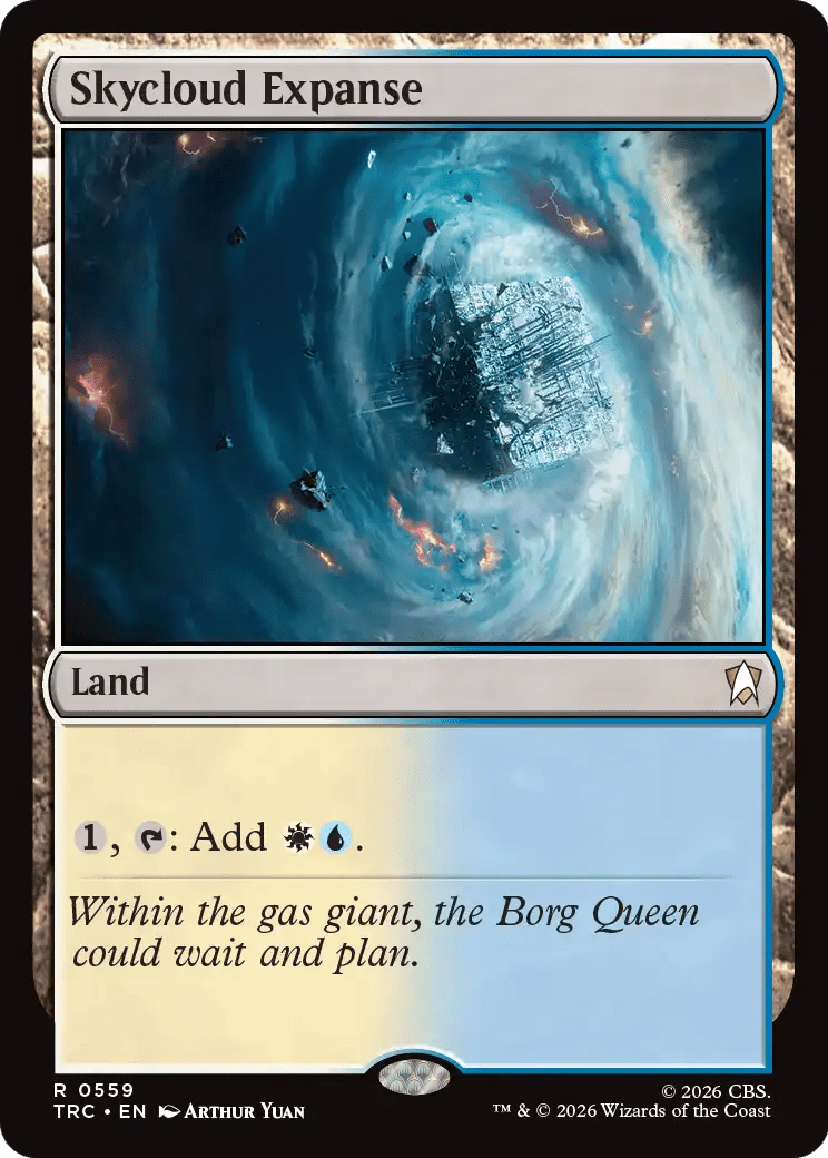 Skycloud Expanse [Star Trek Commander] MTG Single Magic: The Gathering  | Multizone: Comics And Games