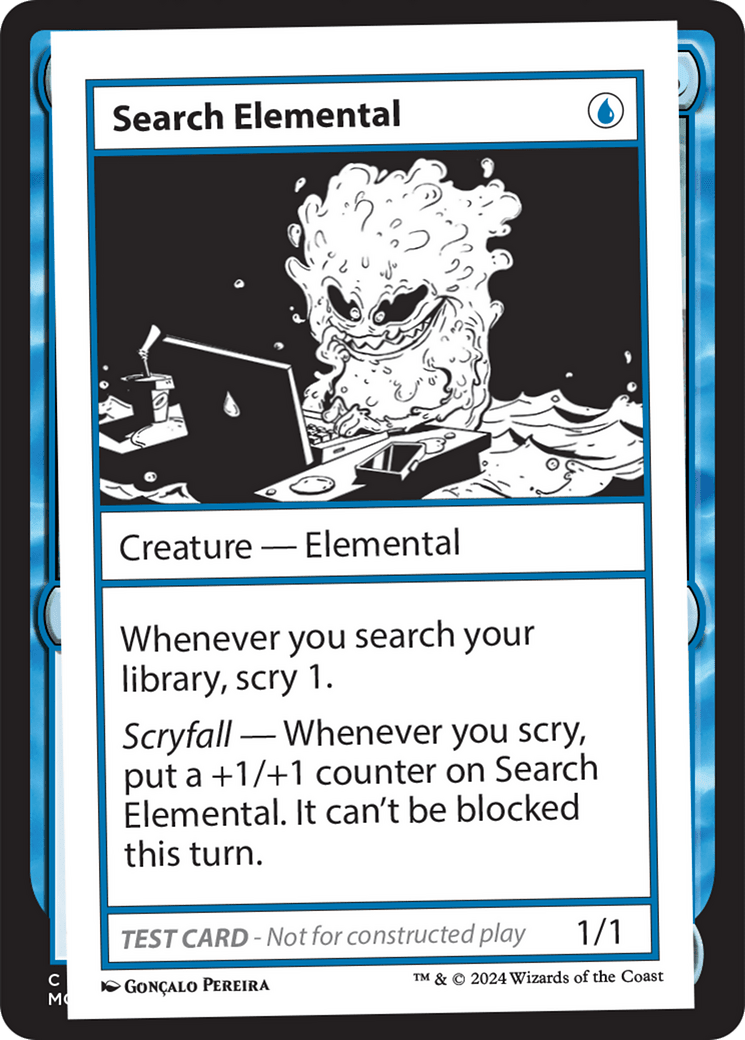 Search Elemental [Mystery Booster 2 Playtest Cards] MTG Single Magic: The Gathering  | Multizone: Comics And Games