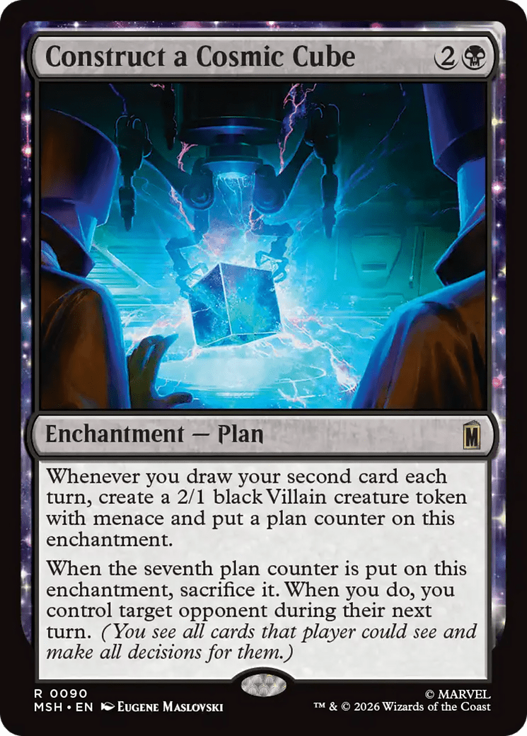 Construct a Cosmic Cube [Marvel Super Heroes] | Multizone: Comics And Games